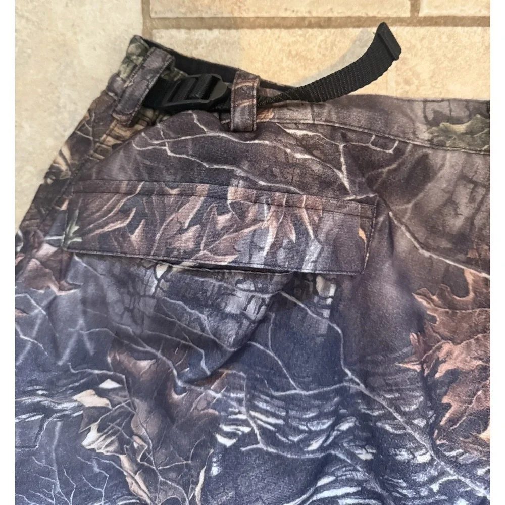 Bushmaster Pants Men's XXL Camo Insulated Mossy Oak Hunting, Waterproof